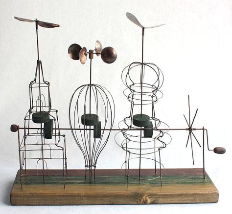 Mechanical Toys, Kinetic Toys, Marble Machine, Sculpture Lessons, Wind Sculptures, Mechanical Art, Mobile Art, Kinetic Art, Kinetic Sculpture