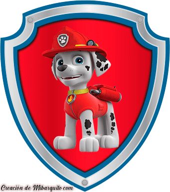 Escudo Paw Patrol, Graduation Cake Designs, Paw Patrol Birthday, Graduation Cakes, Scrapbook Stickers, Paw Patrol, Cake Designs, Rocky, Fan