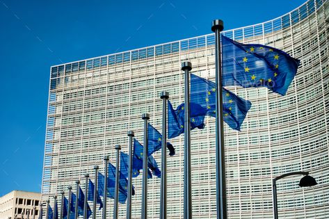 EU flags in front of European Commission by f9photos. European EU flags in front of the Berlaymont building, headquarters of the European commission in Brussels #Sponsored #European, #Commission, #front, #EU European Commission, Cross River, International Relations, Aviation Industry, Private Equity, Maroon 5, African Countries, Jackson Hole, Air Travel