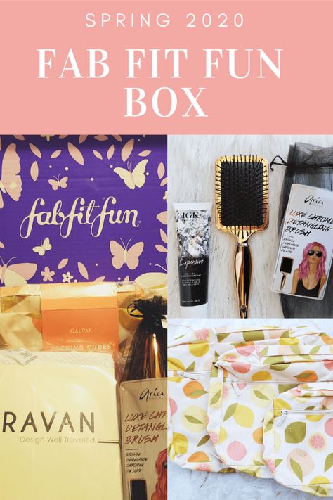 Spring 2020 FAB FIT FUN BOX! - Fruity Design, Fab Fit Fun, Fab Fit Fun Box, Quick Getaway, Unboxing Videos, Curvy Fashion