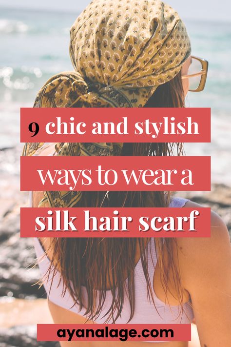 Stylish Hair Scarf Styles for Women Bandana Wrapped Around Head, Hair Scarfs Wraps, Head Scarf Beach Style, Bandana Boho Hairstyles, How To Wear Head Scarves Long Hair, Hair Tied With Scarf, Beach Head Scarf Styles, Using Scarves In Hair, How To Hair Scarf Styles