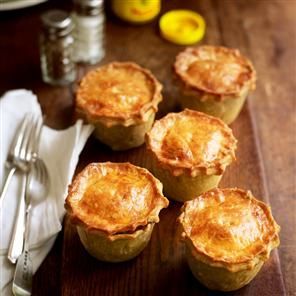 Beef and ale raised pies recipe. These may take a while to prepare but they really are the most divine pies: authentic, meaty, with truly perfect pastry. Beef Pie Recipe, Small Pies, Hot Water Crust Pastry, Beef Pie, Savoury Tarts, Raisin Recipes, Pies Recipes, Beef Pies, Meat Pies