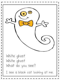 Ghost Poems, Halloween Math Centers, Halloween Centers, Halloween Poems, Ghost Crafts, Halloween Week, Halloween Songs, Sensory Crafts, Spoiled Brat