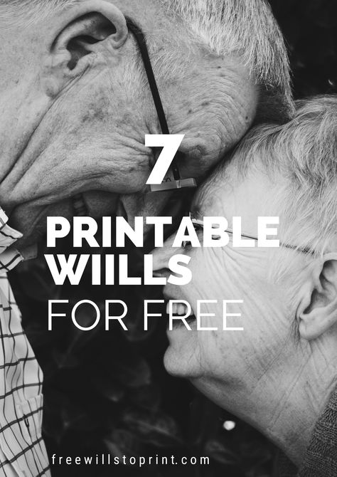 7 Printable Wills for Free Printable Will, Wills And Trusts Outline, Medical Power Of Attorney, Family Emergency Binder, Estate Planning Checklist, Power Of Attorney Form, Retirement Advice, Emergency Binder, When Someone Dies