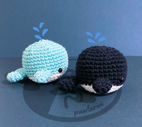 Crochet Orca Free Pattern, Crochet Orca, Orca Whale Crochet Pattern, Amigurumi Orca Free Pattern, Easy Whale Crochet Pattern, Small Whale Crochet Pattern, Crochet Mini Whale, Easy Amigurumi Pattern, Crochet Whale