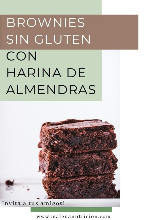 Almond Flour Brownies, Healthy Bread Recipes, Gluten Free Brownies, Recetas Keto, Pastry And Bakery, Healthy Dessert Recipes, Gluten Free Desserts, Delicious Healthy Recipes, Clean Recipes