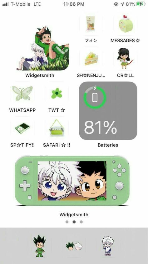 Organize Phone Apps, Lockscreen Ios, Anime Hunter, Phone Layouts, Android Theme, Iphone Wallpaper Ios, Phone Ideas, Phone Inspiration, Iphone Organization
