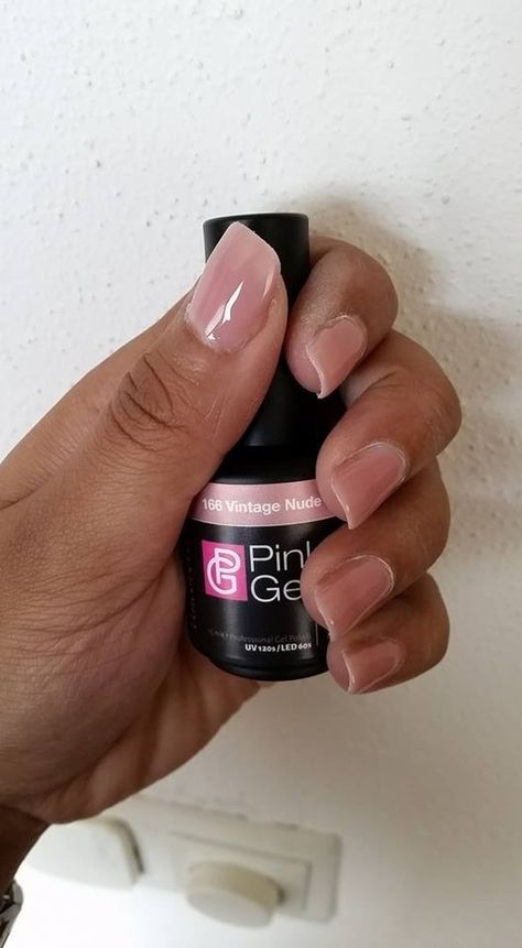 Pink Gellac, Vintage Rose, Vintage Roses, Rose Pink, Nail Inspo, Pink Roses, First Time, Nails, Van