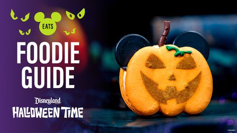 Disneyland Halloween 2024, Halloween Screen Savers Wallpapers, Halloween Screen Savers, Disneyland October, Disneyland 2024, Caramel Dipping Sauce, Disneyland Snacks, Disney Eats, Pumpkin Mousse