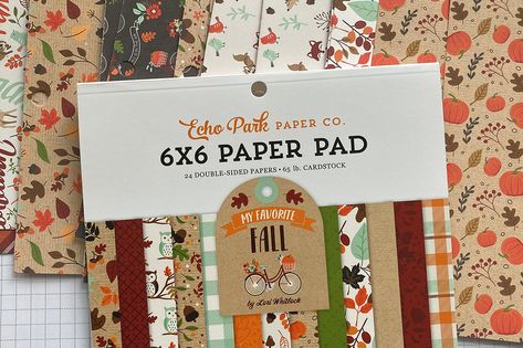 34 Cards From One 6x6 Echo Park Pad Diy Cards With Patterned Paper, Scrapbook Greeting Cards Ideas, Card Making Templates 6x6, Cards From 6x6 Paper Pads, Cards Using 6x6 Paper Pads, Cards From 12x12 Paper, 6x6 Paper Pad Layouts, 6x6 Card Sketches, Easy Fall Cards To Make