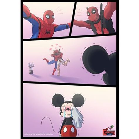 Deadpool Y Spiderman, Deadpool X Spiderman, Deadpool And Spiderman, Univers Dc, Marvel Fan Art, Tom Holland Spiderman, Avengers Memes, Marvel Jokes, Memes Humor