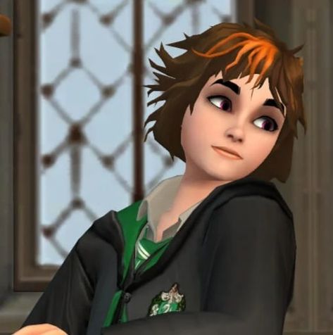 Merula Snyde Aesthetic, Merula Snyde Fanart, Hogwarts Mystery Merula, Aos Fanart, Merula Snyde, Hogwarts Games, Ravenclaw Aesthetic, Harry Potter Icons, Slytherin House