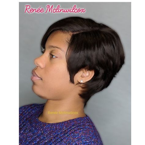 Sew in pixie hair cut Short Weave Hairstyles, Short Weave, Pixie Hair, Velvet Hair, Sew In, Pixie Hairstyles, Hair Cut, Pixie Haircut, Weave Hairstyles