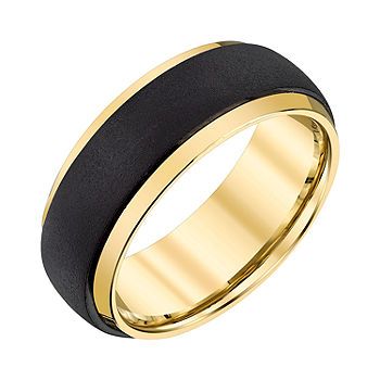 8MM Tungsten Wedding Band - JCPenney Textured Wedding Band, Wedding Bands For Him, Fall Rings, Tungsten Carbide Wedding Bands, Tungsten Wedding Band, Rings Bands, Black Tungsten, Platinum Wedding, Tungsten Wedding Bands