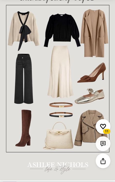 Classic Styles For Women, Monochromatic Fall Outfit, Amazon Fashion 2024, Classic Womens Fashion, Winter Dressy Outfits, Look Good Everyday, Petite Winter Outfits, Sage Archetype, Casual Neutral Outfits