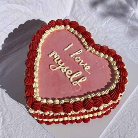 I Love Me, Colorful Life, Cute Cakes, Love Me, Happy Valentine, I Love, Cake, Makeup, Color