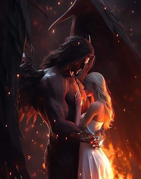 Demon Romance, Fantasy Romance Art, Makeup Christmas, Tattoo Makeup, Alice In Wonderland Characters, Gothic Angel, Quotes Wedding, Christmas Chicken, Grunge Jewelry