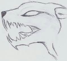 I drew this no kidding :3 Wolf Drawing Easy, Demon Wolf, Scary Drawings, Creepy Drawings, Animal Drawings Sketches, Wolf Drawing, Dark Art Drawings, Easy Drawings Sketches, Pencil Art Drawings