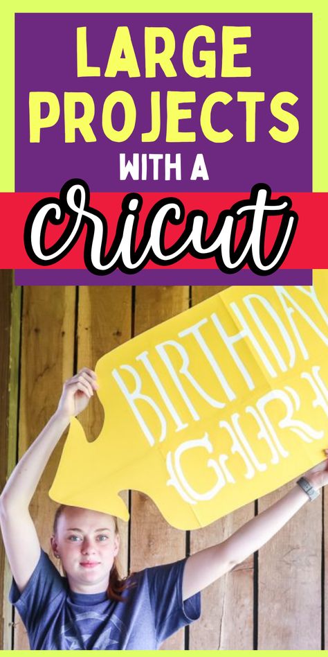 How to use your Cricut for large projects. Best tips for using a Cricut. How to use your cricut for oversized crafts. Cricut Poster Board Projects, Larger Than Mat Cricut Projects, Craft Themes, Disney Cricut, Jennifer Maker, Cricut Hacks, Cricut Birthday, Svg Templates, Spice Jar Labels