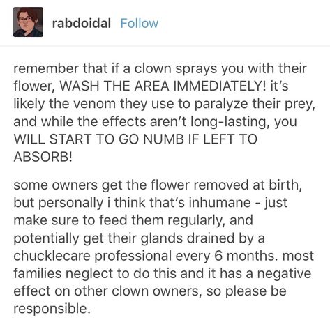 Clown Husbandry Art, Clown Gender, Clown Tumblr, Clown Husbandry, Clown Stuff, Tumbler Posts, Clown Art, Clowning Around, Text Memes