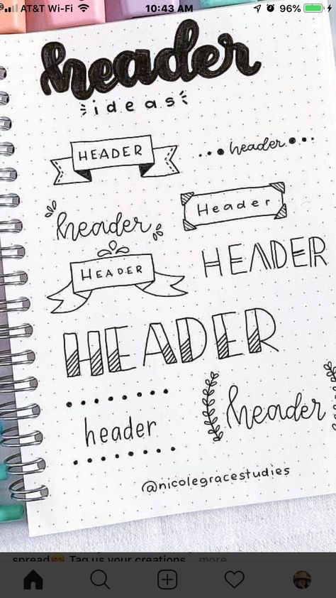 Bullet Journal Titles, Bullet Journal Headers, Bullet Journal Work, Lettering Guide, Bullet Journal Font, Bullet Journal Cover Ideas, Bullet Journal Notes, Bullet Journal Paper, Bulletin Journal Ideas