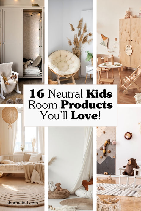 Neutral Kids Room Inspiration Neutral Childrens Bedroom Ideas, Neutral Kids Room Ideas, Neutral Playroom Ideas, Room Inspiration Neutral, Room Ideas Neutral, Neutral Kids Room, Kids Room Ideas, Room Products, Kids Room Inspiration