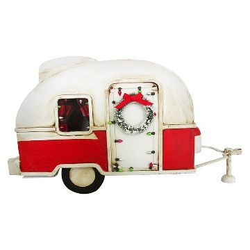 Camper Decor - Wondershop™ Target Target Christmas, Camper Decor, Christmas Time Is Here, Indoor Christmas Decorations, Indoor Christmas, Vintage Camper, Red Truck, Christmas Love, Shop Target