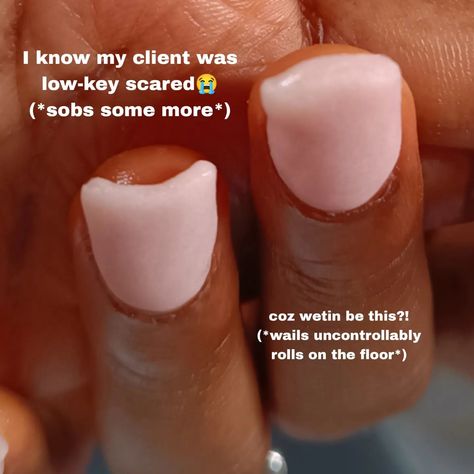 Let me explain!😭😹 In my defence this was my first time doing acrylic overlay on hands It wasn't supposed to be this bulky at the tips but for some reason I wanted to extend her nails beyond natural short without any nail forms or extensions ( who send me work?😭) Low-key she was scared sha (her 1st time 😹) but she still trusted me. And the end result was amazing! She totally loved it! Wdy think? Make sure to share this post!💕 . . . . . . . . . #nailsinibadan #nailsinibadan #chromenails #na... Acrylic Overlay, Her Nails, Nail Forms, Chrome Nails, Low Key, The End, First Time, Let Me, Key