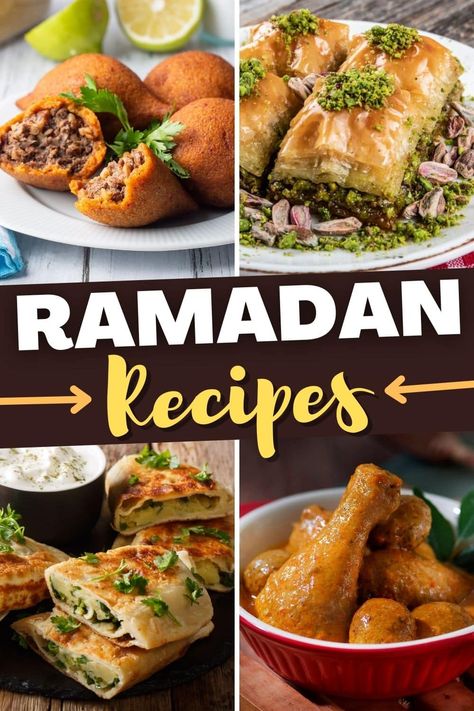 Break your fast the right way with these tasty Ramadan recipes. These meals are ideal for Sehri and Iftar, and will keep your body fueled all day long. Vegetarian Ramadan Recipes, Muslim Food Recipes, Ramadan Recipes Iftar Arabic Food, Syrian Food Recipes, Healthy Iftar Recipes, Muslim Recipes, Ramadan Foods, Ramadan Meals, Iraqi Recipes