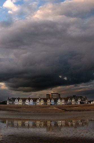 There's A Storm Brewing - Worthing, West Sussex Row Of Houses, Storm Brewing, Sussex England, About Science, Scenic Photography, England And Scotland, Sky Art, Dark Skies, British Isles