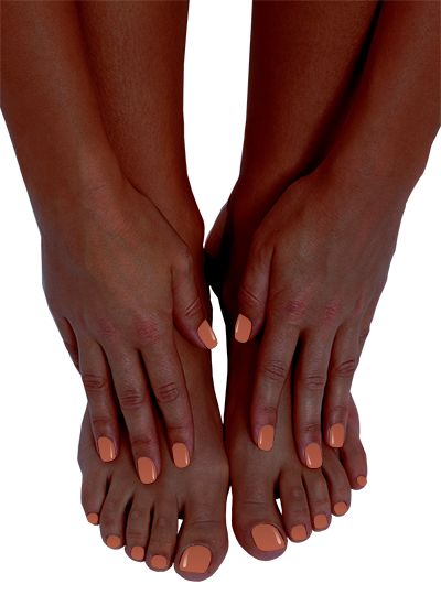 Mani Pedi Black Women, Nail Polish Black Women, Black Nail Polish On Dark Skin, Gel Pedicure Black Women, Neutral Nail Polish Dark Skin, Pedicure Black Women, Nails Dark Skin, Dark Skin Nail Color, Hands Aesthetic