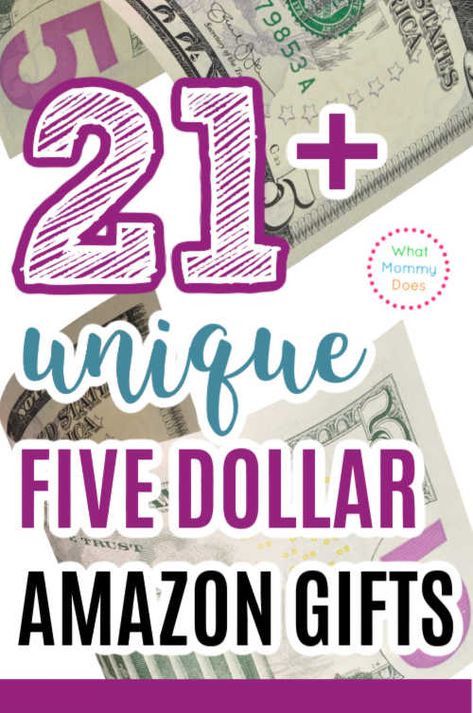 21 Gifts to Buy on Amazon Under $5 - What Mommy Does $5.00 Christmas Gift Ideas, Cheap Boujee Gifts, Bulk Birthday Gift Ideas, $5 And Under Gifts, 65 Bougie Things On Amazon, Five Dollar Gifts, Best Gifts Under 10 Dollars, Amazon Under $5, Amazon Under 10$