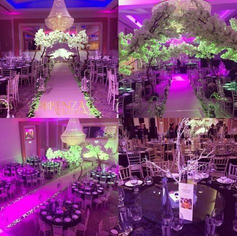 Ballroom Entrance, Meridian Grand, Night Garden, Dance Floor, Walkway, Ballroom, Future Wedding, Wedding Inspo, Chandeliers