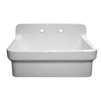 Built-in Backsplash - Farmhouse Kitchen Sinks - Kitchen Sinks - The Home Depot Country Sink, Country Kitchen Sink, Vintage Tub, Farmhouse Aprons, Fireclay Sink, Laundry Sink, Wall Mount Faucet, Pedestal Sink, Single Bowl Kitchen Sink