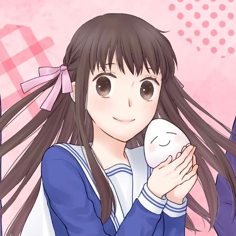 Tohru Honda Icon, Fruits Basket Tohru, Anime Fruit, Aesthetic Fruits, Tohru Honda, Basket Anime, Fruits Basket Anime, Fruits Basket, Iphone Wallpaper