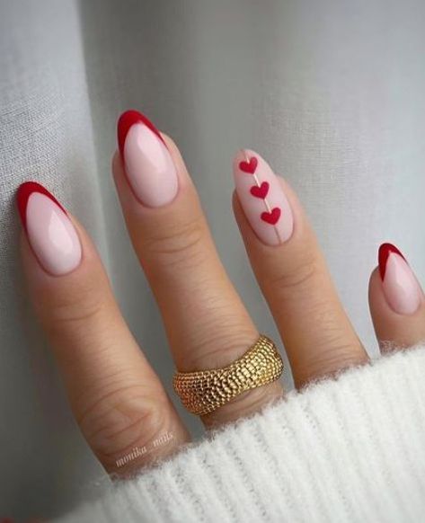 Nagellack Trends, Valentine Nail Art, February Nails, Nail Designs Valentines, Best Nail Art Designs, Trendy Nail Art, Dipped Nails, Glitter Nail Art, Nail Art Hacks