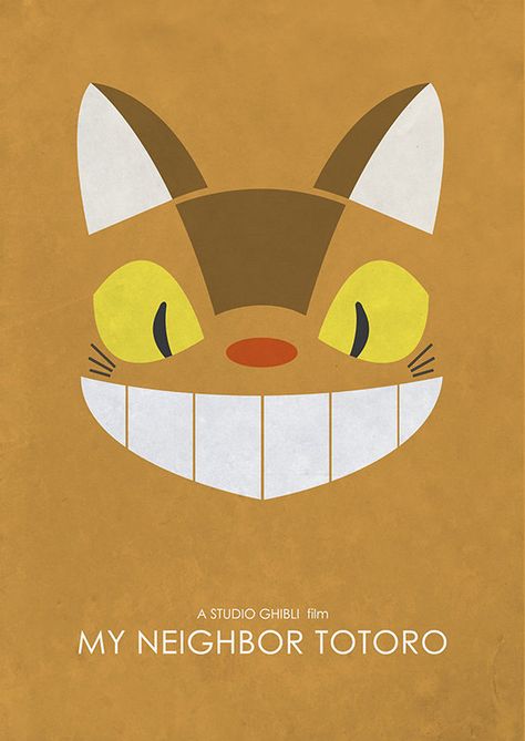 Catbus from My Neighbor Totoro Alternative Movie by GlanPrints Catbus Totoro Wallpaper, My Neighbor Totoro Cat Bus, Catbus Totoro, Totoro Party, Tales From Earthsea, Poster Anime, Personajes Studio Ghibli, Images Kawaii, Fan Poster