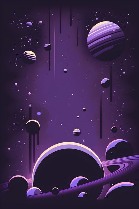 Background Space Aesthetic, Vector Space Illustrations, Abstract Planet Art, Space Art Cartoon, Geometric Space Art, Galaxy Vector Art, Planets Graphic Design, Galaxy Vector Illustration, Space Vector Illustration