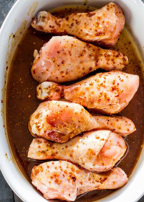 Mustard Glazed Chicken, Soy Sauce Glaze, Glazed Chicken Breast, Honey Mustard Chicken Recipes, Honey Mustard Recipes, Honey Mustard Glaze, Jo Cooks, Chicken Baked, Oven Chicken Recipes