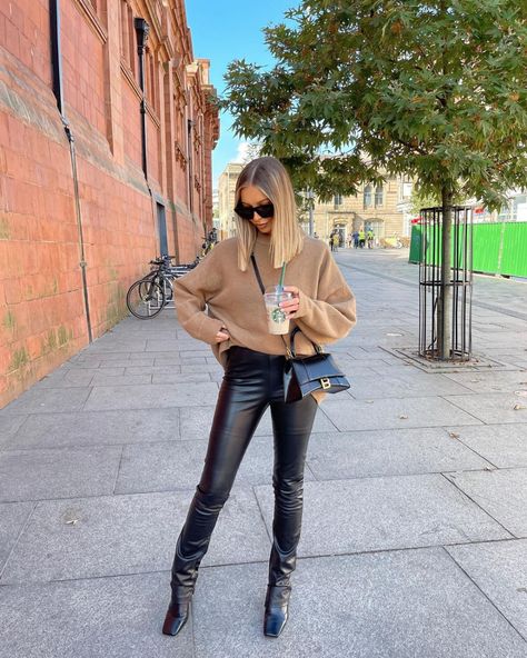 All Posts • Instagram Winter Girls Trip, Alexx Coll, Duo Friends, Red Vibe, Extra Long Leggings, Embellished Leggings, Zara Leather Pants, Campus Adidas, Studded Leggings