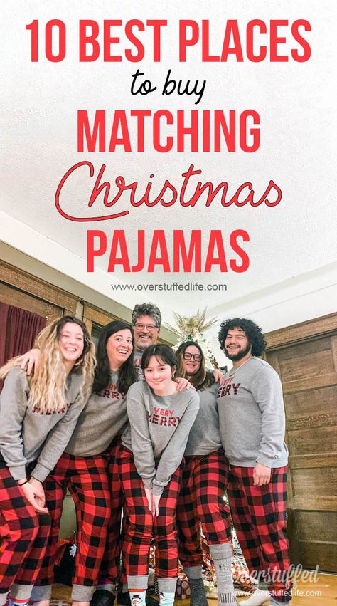 Matching Christmas Jammies, Best Family Christmas Pajamas, Matching Family Holiday Pajamas, Christmas Pajama Party, Family Holiday Pajamas, Christmas Pjs Family, Xmas Pjs, Family Projects, Family Pjs