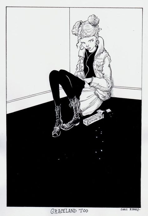 Punisher Phoebe Bridgers, Chris Riddell, Phoebe Bridgers, Kid Character, A Level Art, Landscape Artist, Graceland, Art Drawings Simple, The Sound