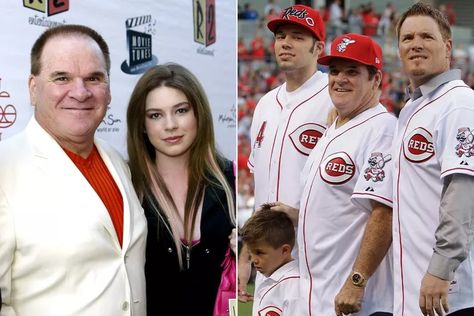 Pete Rose’s 5 Children: All About the Late Baseball Legend’s Sons and Daughters Red 2 Movie, Debbie Allen, Pete Rose, Tv Sport, Sports Awards, Celebrity Families, Kristin Cavallari, Rose Family, Best Boyfriend