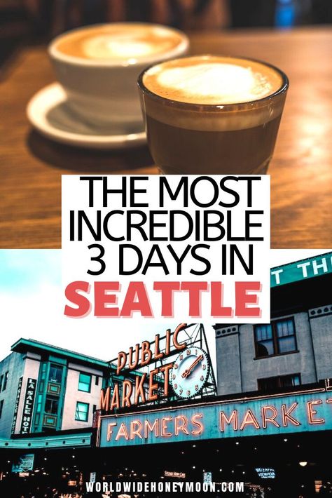 Seattle Packing List, Packing List Winter, Seattle Breweries, Seattle Itinerary, Seattle Coffee Shops, Seattle Weekend, Weekend In Seattle, Seattle Travel Guide, Seattle Vacation