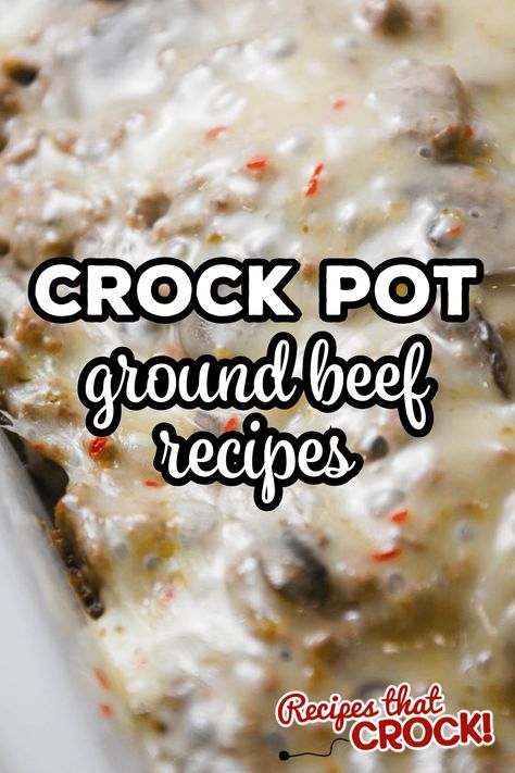 Are you tired of trying to find new dishes to make for dinner? Here are Five Crock Pot Ground Beef Recipes to try next week! via @recipescrock Easy Slow Cooker Ground Beef Recipes, Crock Pot Ground Beef Recipes, Slow Cooker Ground Beef Recipes, Crock Pot Ground Beef, Traditional Meatloaf Recipes, Ground Beef Crockpot Recipes, Crockpot Meatloaf Recipes, Slow Cooker Ground Beef, Crock Pot Food