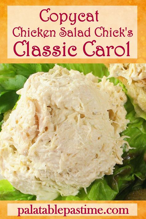 Diy Chicken Salad Recipe, Chicken Salad Recipe With Mustard, Copycat Chicken Salad Recipe, Calvins Chicken Salad Recipe, Chicken Salad Recipe Chicken Salad Chick, Chick Salad Chick Chicken Salad, Chicken Salad Copycat Recipes, Olivia’s Old South Chicken Salad, Chicken Salad Canned Chicken Easy