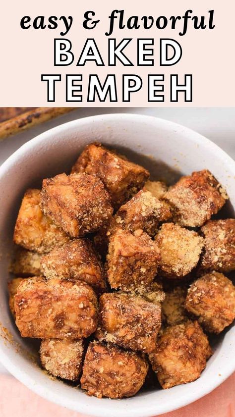 Easy Tofu, Baked Tempeh, Tempeh Recipe, Cooking Tofu, Tempeh Recipes, Vegetarian Comfort Food, Meal Prep For Beginners, Vegan Stew, Vegan Recipes Beginner