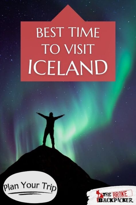 Best Time to Visit Iceland – MUST READ • 2024 Guide Ice And Fire, Visit Iceland, See The Northern Lights, Places In Europe, Dark Winter, Dream Holiday, Europe Travel Tips, Future Travel, Whale Watching