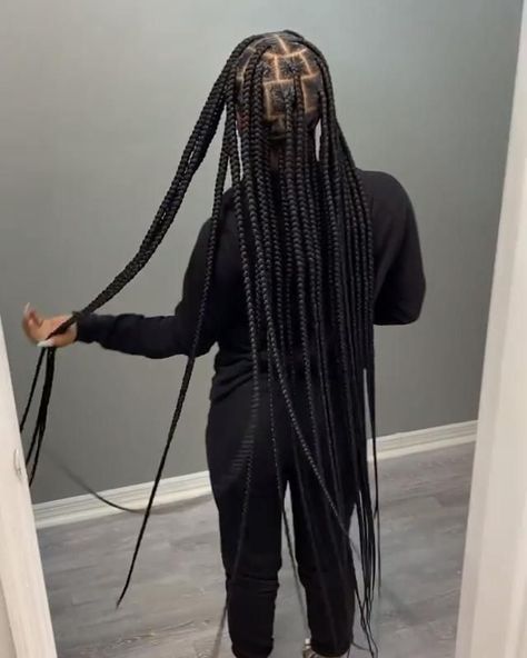 Coi Leray Braids, Braids Long, Coi Leray, Big Box Braids, Big Box Braids Hairstyles, Instagram Link In Bio, Box Braids Hairstyles For Black Women, Braids Hairstyles Pictures, Hair Braid Videos