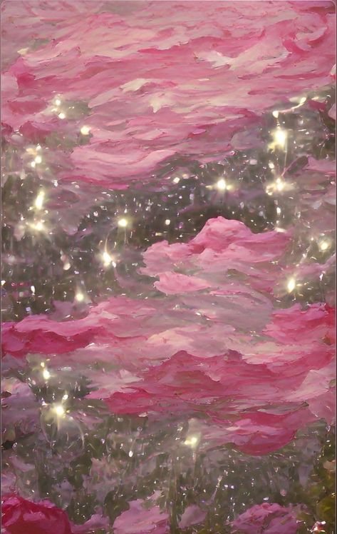 Dream Scape, Art Pink, Stars, Pink, Art